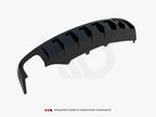 Rear Valance Audi A4 B8 (Single side dual exhaust version)