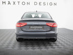 Rear Valance Audi A4 B8 Facelift (Single side dual exhaust version)