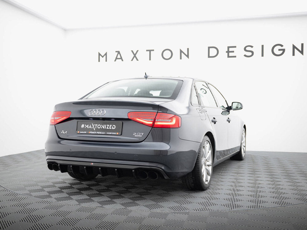 Rear Valance Audi A4 B8 Facelift (Version with dual exhausts on both sides)