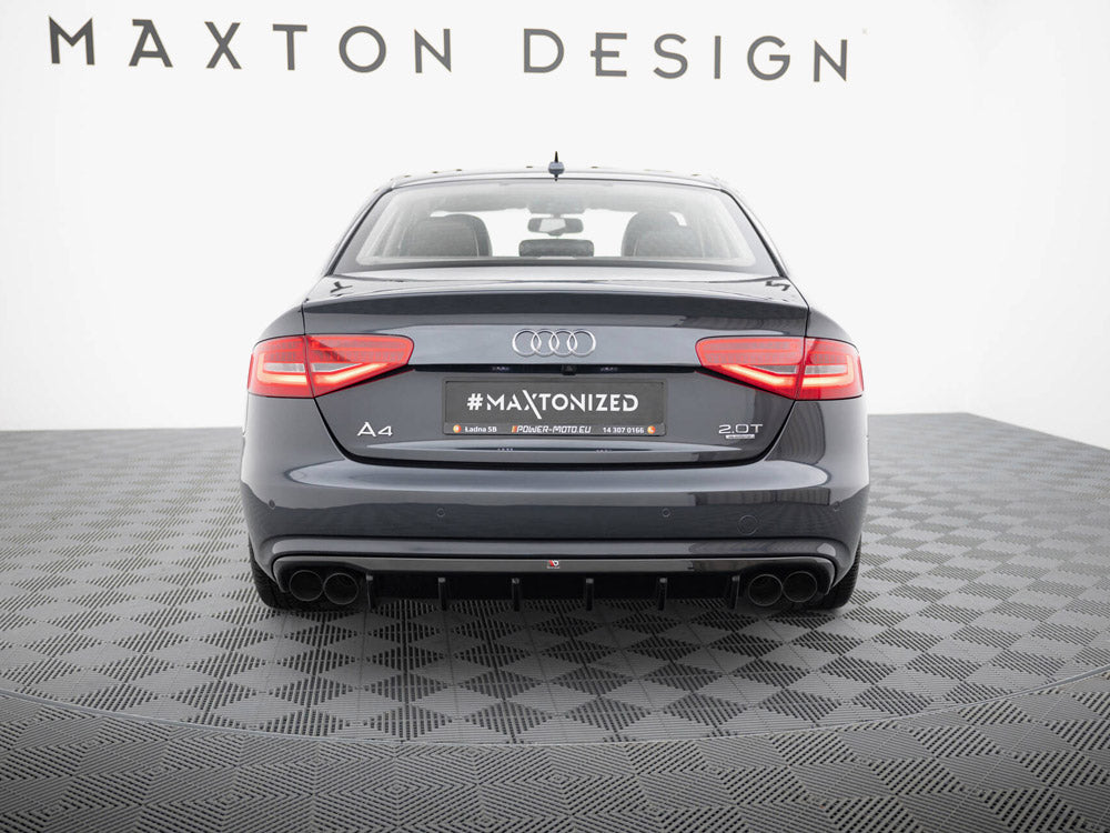 Rear Valance Audi A4 B8 Facelift (Version with dual exhausts on both sides)