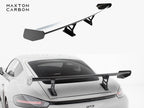Carbon Spoiler With Internal Brackets Uprights V.1 Porsche 718 Cayman GTS 982c