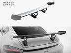 Carbon Spoiler With Internal Brackets Uprights V.2 Porsche 718 Cayman GTS 982c