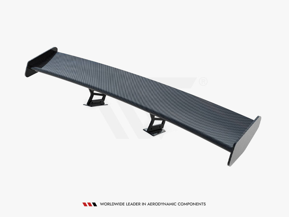 Carbon Spoiler With Internal Brackets Uprights V.2 Porsche 718 Cayman GTS 982c