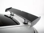 Carbon Spoiler With Internal Brackets Uprights V.2 + LED Porsche 718 Cayman GTS 982c