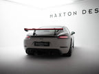 Carbon Spoiler With Upper Swan Mounting V.1 + LED Porsche 718 Cayman GTS 982c