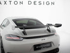 Carbon Spoiler With Upper Swan Mounting V.2 Porsche 718 Cayman GTS 982c