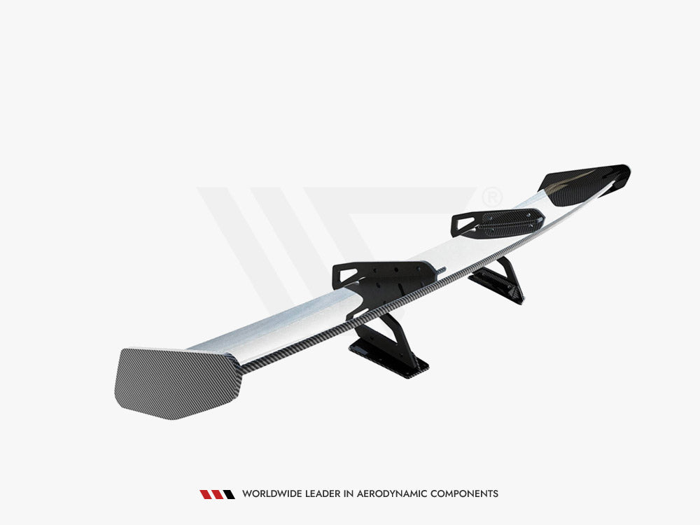 Carbon Spoiler With Upper Swan Mounting V.2 Porsche 718 Cayman GTS 982c