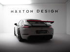 Carbon Spoiler With Upper Swan Mounting V.2 + LED Porsche 718 Cayman GTS 982c