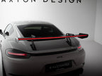 Carbon Spoiler With Upper Swan Mounting V.2 + LED Porsche 718 Cayman GTS 982c