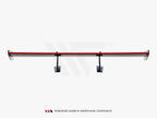 Carbon Spoiler With Upper Swan Mounting V.2 + LED Porsche 718 Cayman GTS 982c