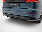 Rear Splitter (Vertical Bars) Audi Q8 Mk1