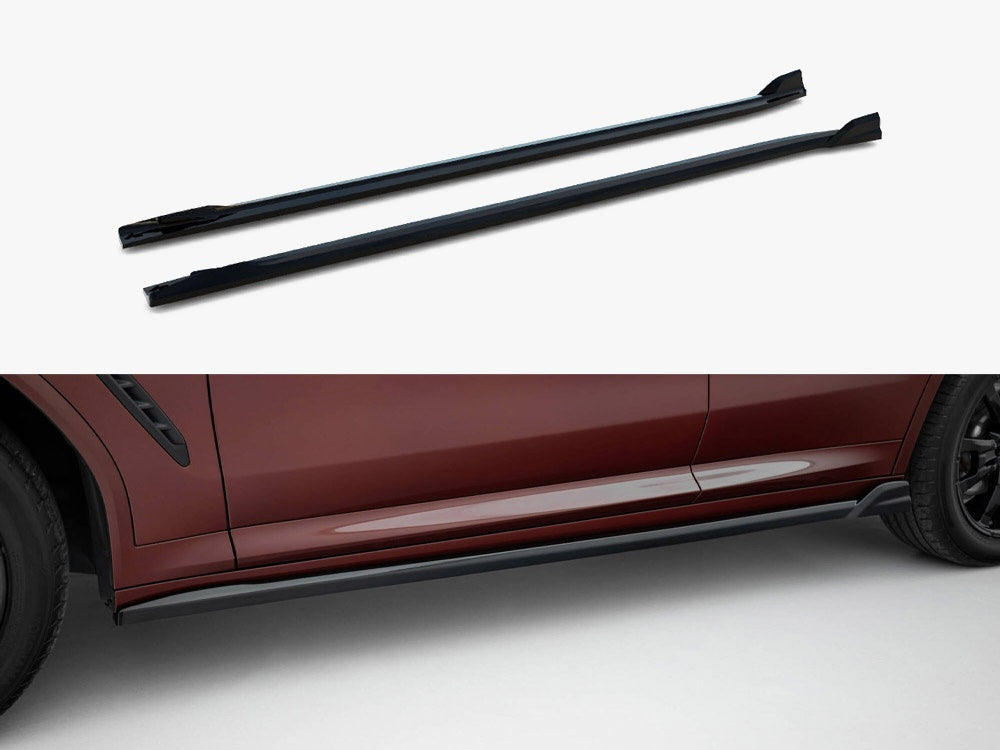 Side Skirts Diffusers BMW iX3 M-Pack G08 Facelift