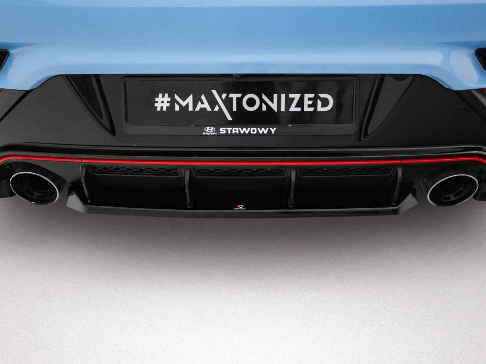 Central Rear Splitter Hyundai Veloster N Mk2