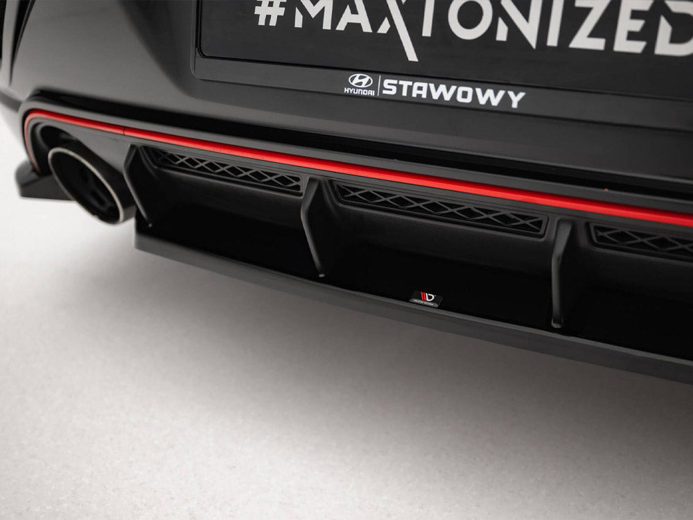 Central Rear Splitter Hyundai Veloster N Mk2