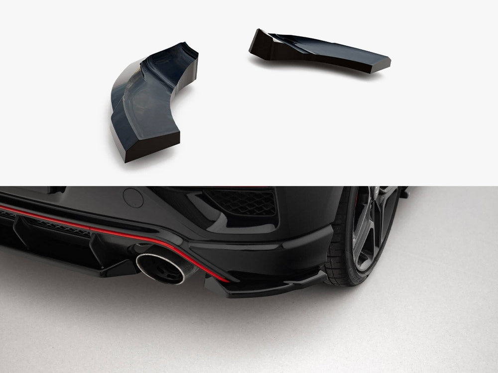 Rear Side Splitters Hyundai Veloster N Mk2