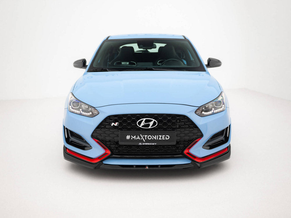 Front Splitter V.2 Hyundai Veloster N Mk2