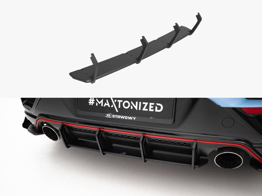 Street PRO Rear Diffuser Hyundai Veloster N Mk2