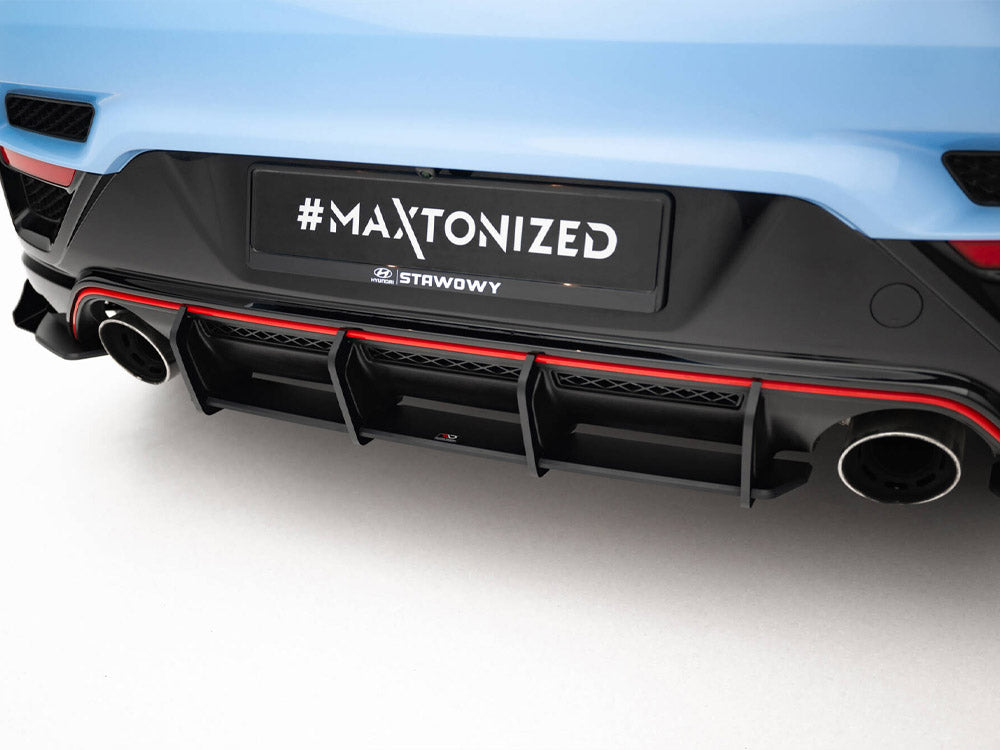 Street PRO Rear Diffuser Hyundai Veloster N Mk2