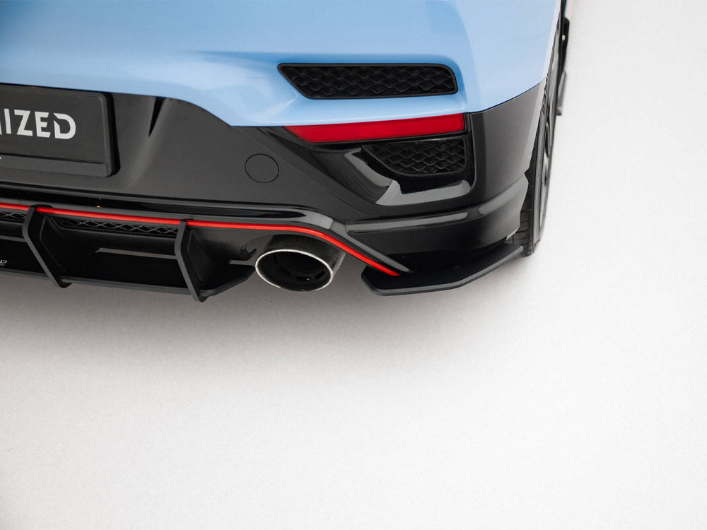 Street Pro Rear Side Splitters Hyundai Veloster N Mk2