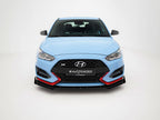 Street PRO Front Splitter + Flaps Hyundai Veloster N Mk2