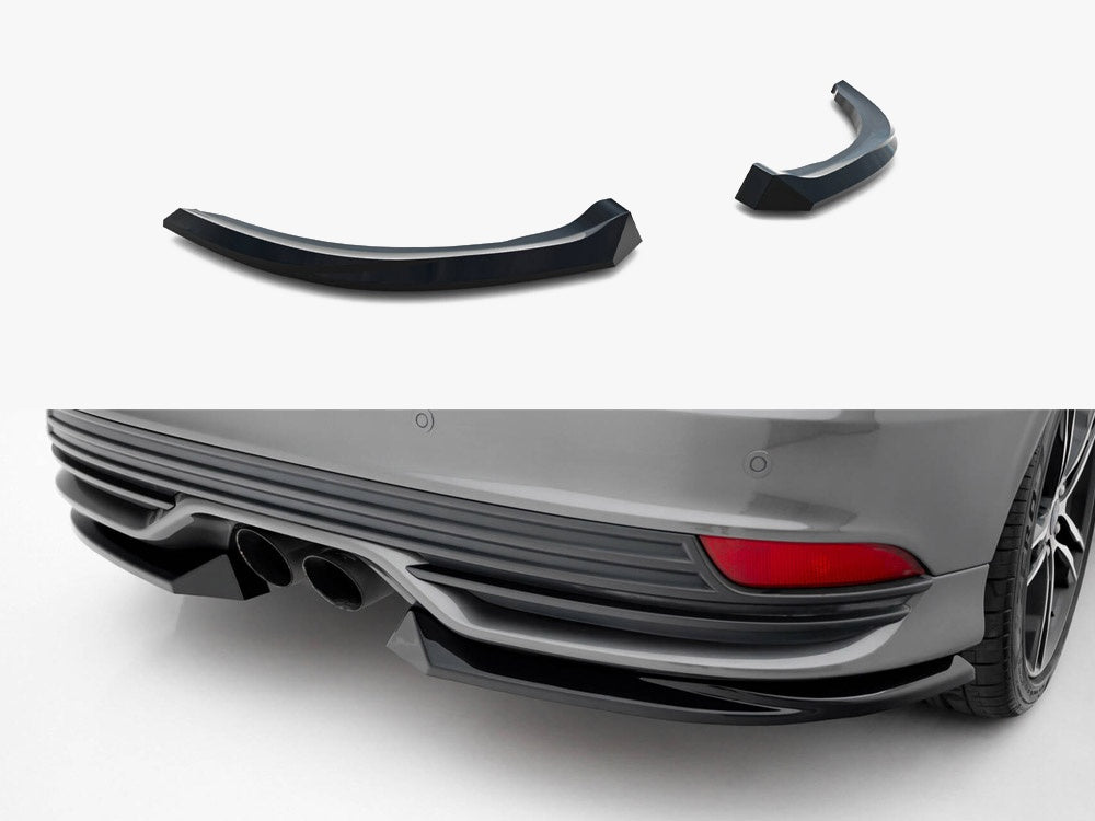 Rear Side Splitters V.3 Ford Focus ST Mk3 Facelift