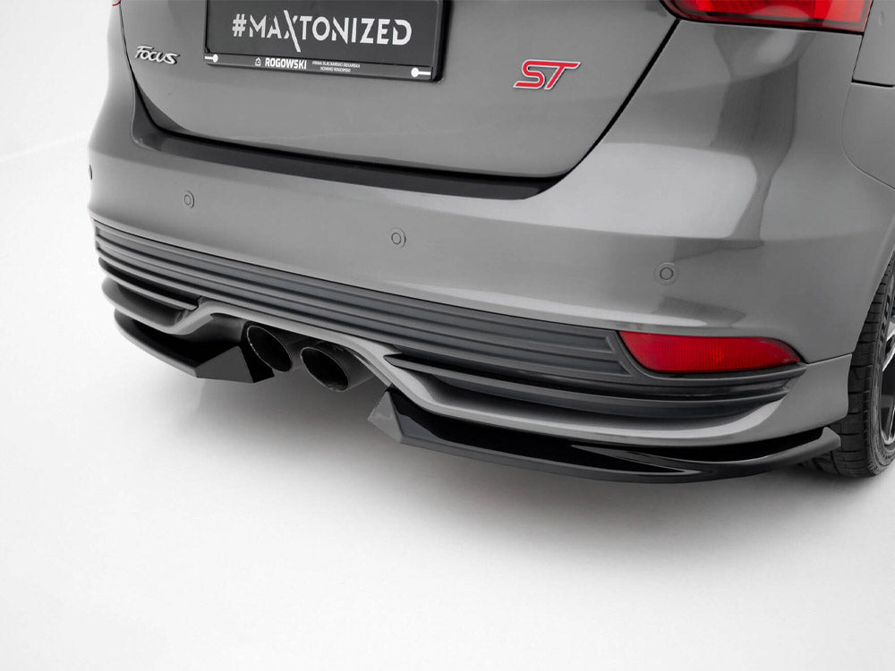 Rear Side Splitters V.3 Ford Focus ST Mk3 Facelift