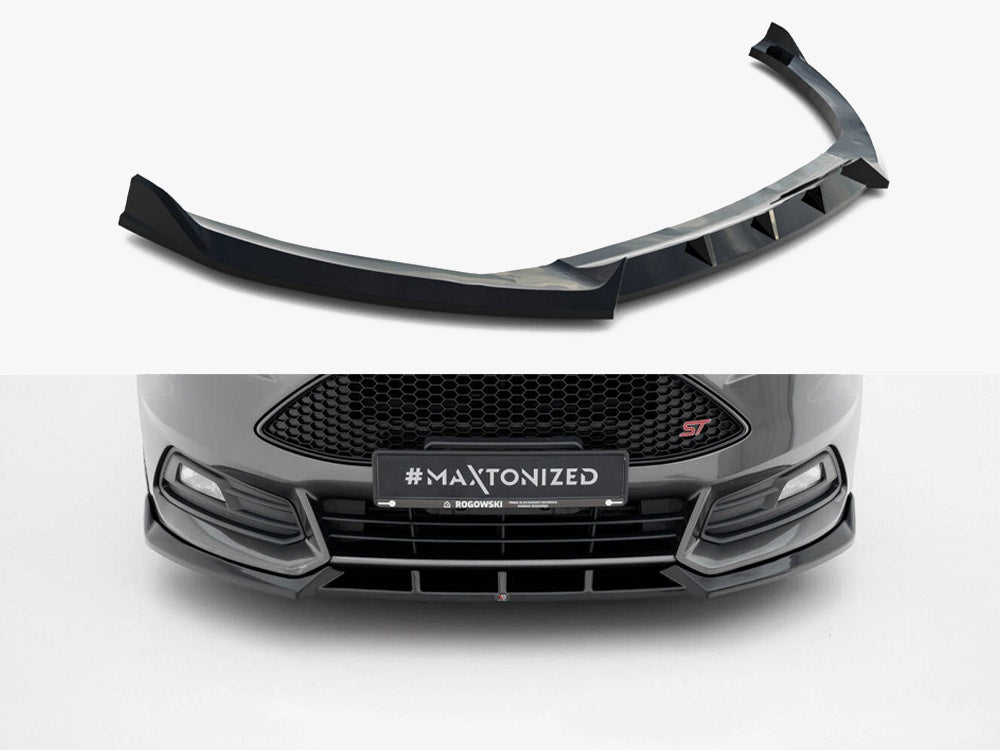 Front Splitter V.6 Ford Focus ST Mk3 Facelift
