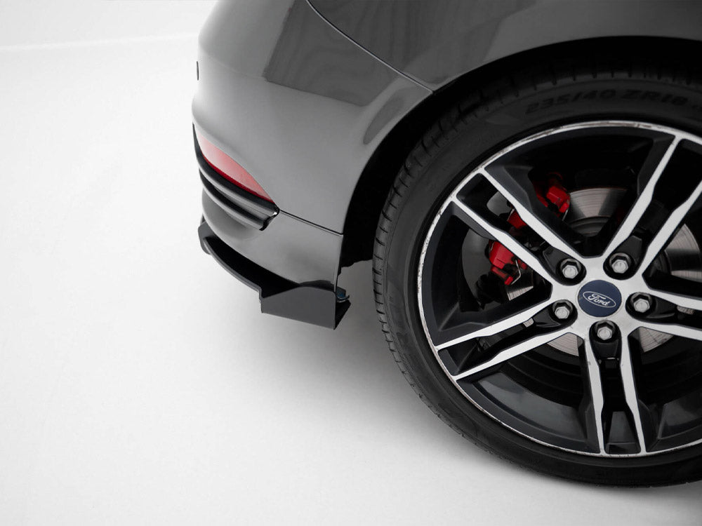 Street PRO Rear Diffuser + Flaps Ford Focus ST Mk3 Facelift