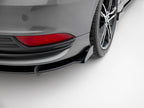 Street PRO Rear Diffuser + Flaps Ford Focus ST Mk3 Facelift - Black-Red
