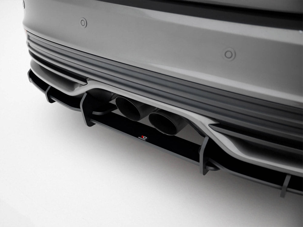 Street PRO Rear Diffuser + Flaps Ford Focus ST Mk3 Facelift