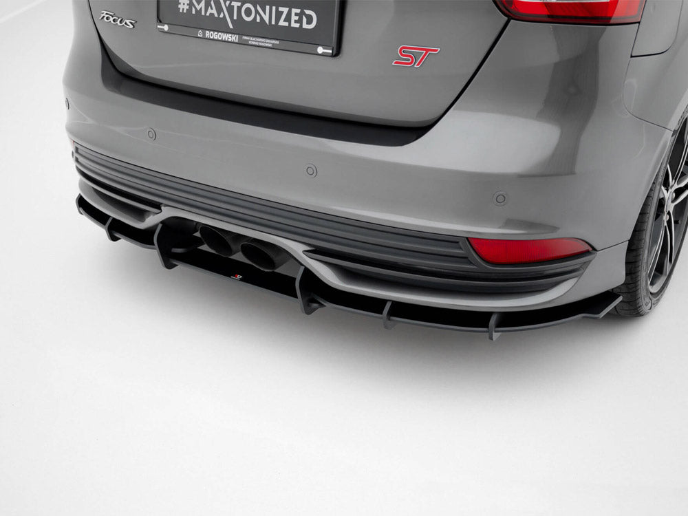 Street PRO Rear Diffuser Ford Focus ST Mk3 Facelift