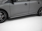 Street PRO Side Skirts Diffusers + Flaps Ford Focus ST Mk3 Facelift