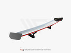 Carbon Spoiler With Internal Brackets Uprights + LED Mercedes-Benz CLA Coupe C118 / C118 Facelift