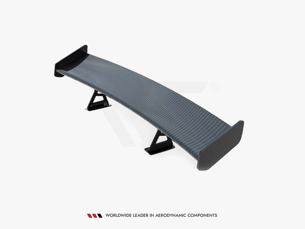 Carbon Spoiler With Internal Brackets Uprights + LED Mercedes-Benz CLA Coupe C118 / C118 Facelift