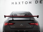Carbon Spoiler With Upper Swan Mounting + LED Mercedes-Benz CLA Coupe C118 / C118 Facelift