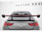 Carbon Spoiler With Upper Swan Mounting + LED Mercedes-Benz CLA Coupe C118 / C118 Facelift
