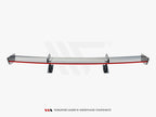 Carbon Spoiler With Upper Swan Mounting + LED Mercedes-Benz CLA Coupe C118 / C118 Facelift