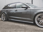 Side Skirts Diffusers Audi A6 / A6 C7 S-Line / S6 C7 FL