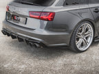 Rear Side Splitters Audi A6 / A6 C7 S-Line / S6 C7 FL