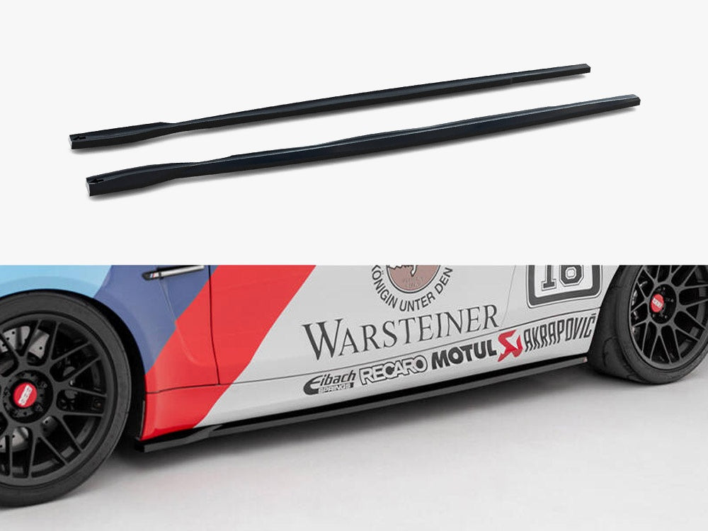 Side Skirts Diffusers BMW 1 M Coupe E82