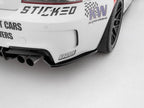 Rear Side Splitters BMW 1 M Coupe E82