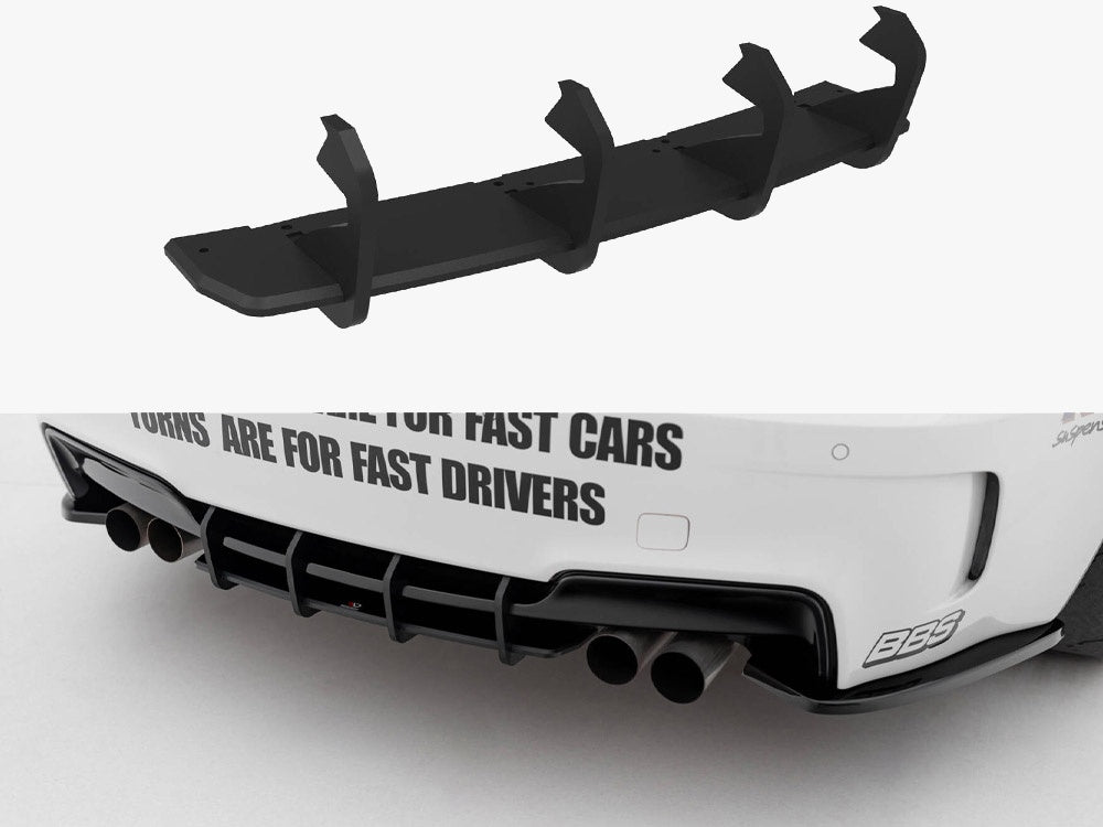 Street PRO Rear Diffuser BMW 1 M Coupe E82