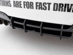 Street PRO Rear Diffuser BMW 1 M Coupe E82