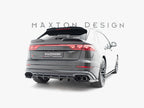 Rear Splitter (Vertical Bars) V.2 Audi SQ8 / Q8 S-Line Mk1 Facelift