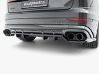 Rear Splitter (Vertical Bars) V.2 Audi SQ8 / Q8 S-Line Mk1 Facelift