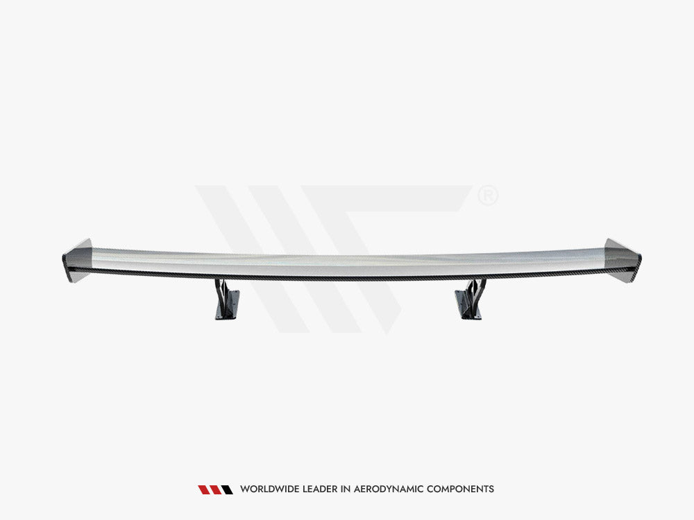 Carbon Spoiler With Internal Brackets Uprights V.2 BMW 1 M E82