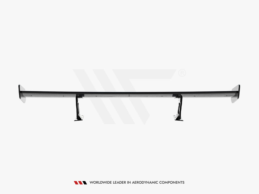 Carbon Spoiler With Internal Brackets Uprights V.2 BMW 1 M E82