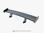 Carbon Spoiler With Internal Brackets Uprights V.2 BMW 1 M E82