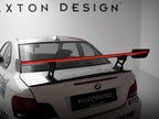 Carbon Spoiler With Internal Brackets Uprights V.2 + LED BMW 1 M E82