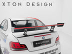 Carbon Spoiler With Internal Brackets Uprights V.2 + LED BMW 1 M E82